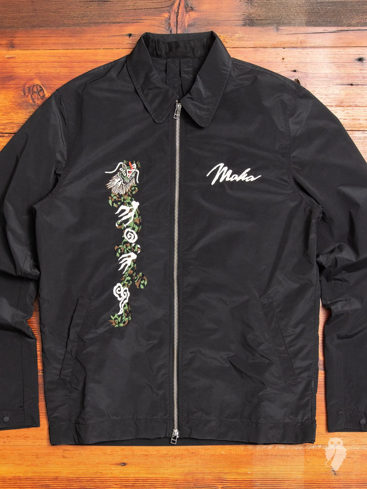 Leopard Tour Jacket in Black