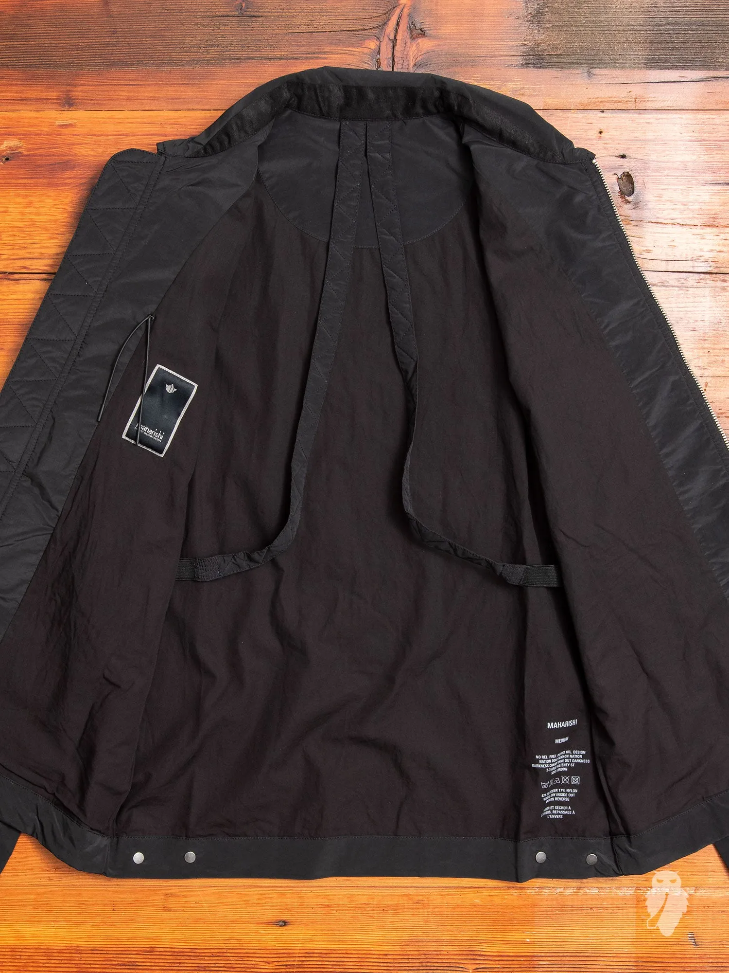 Leopard Tour Jacket in Black