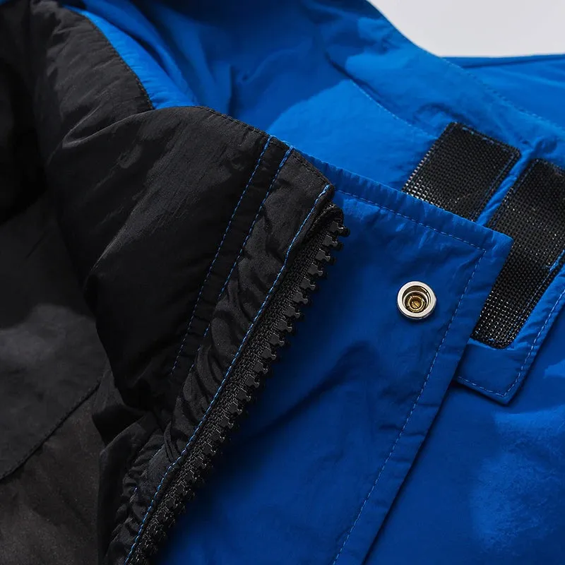 Letter Graphic Puffer Jacket