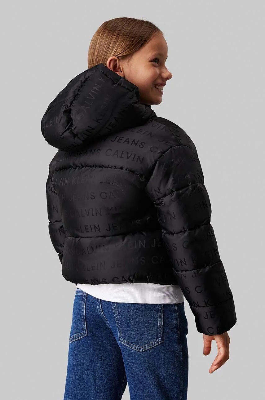 Logo Aop Puffer Jack