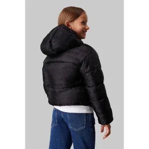 Logo Aop Puffer Jack