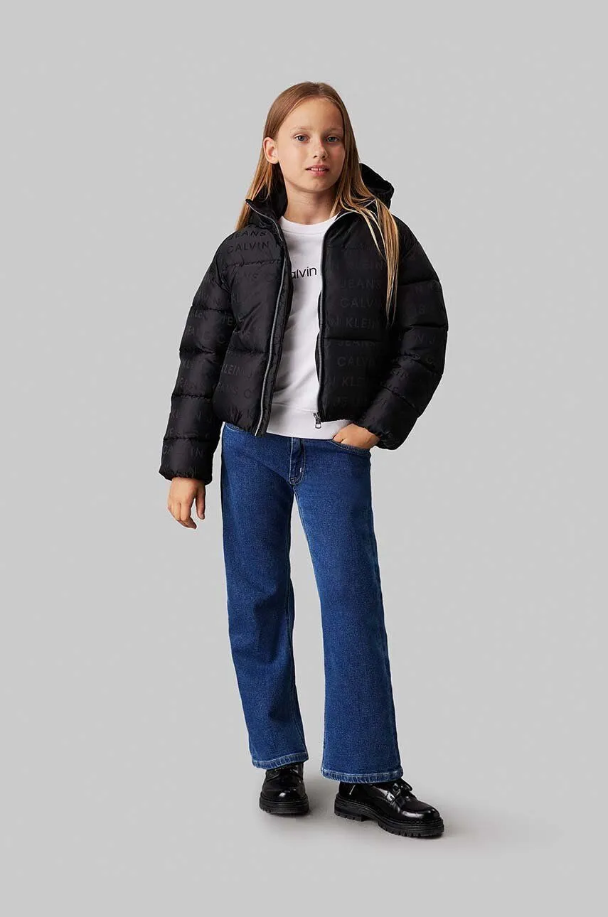 Logo Aop Puffer Jack