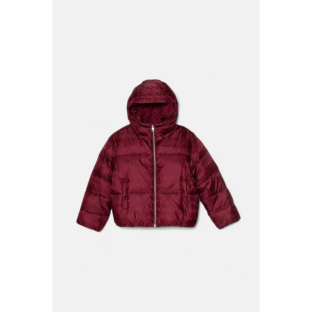 Logo Aop Puffer Jack