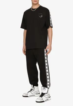 Logo Band Crewneck Short-Sleeved T-shirt