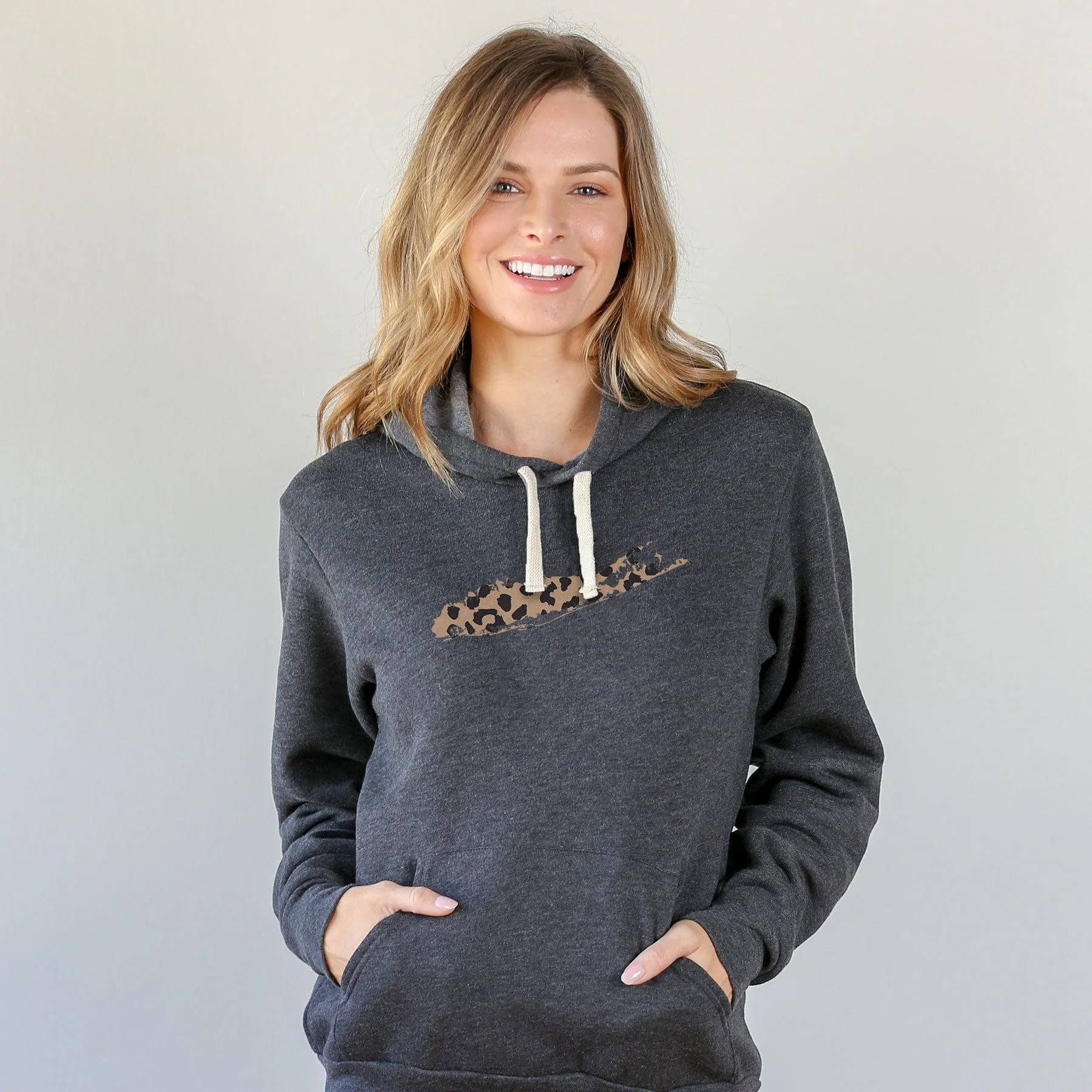 Long Island Leopard Pattern Hoodie