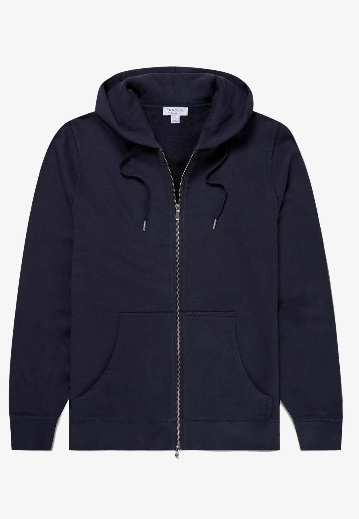 Loopback Zip-Up Hooded Sweatshirt
