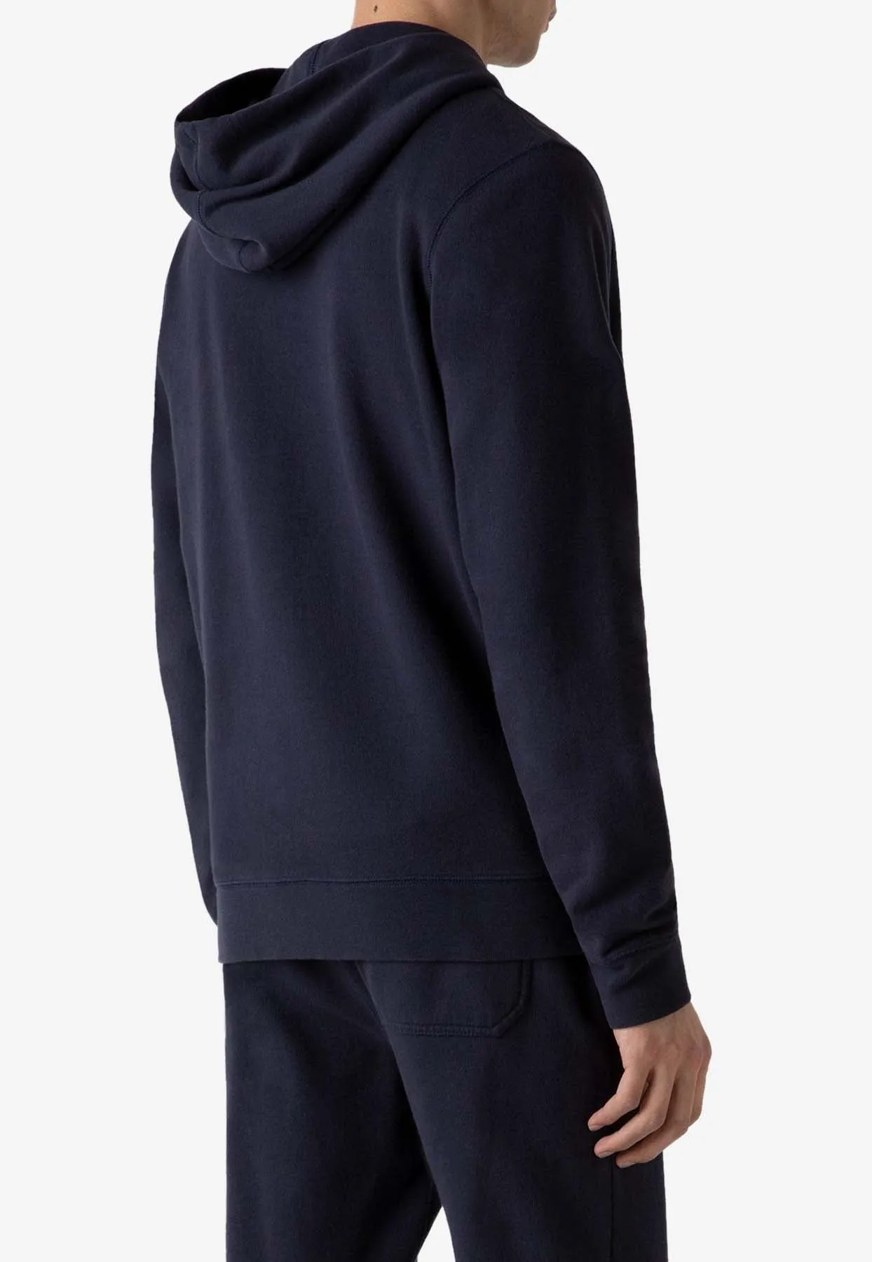 Loopback Zip-Up Hooded Sweatshirt