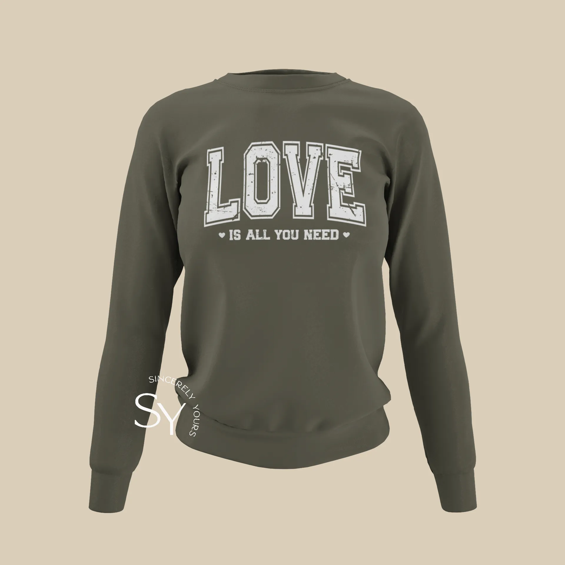 LOVE is all you need - Women Sweatshirts