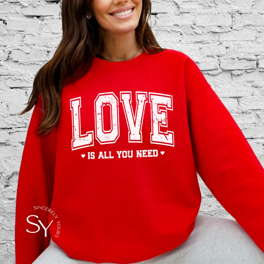 LOVE is all you need - Women Sweatshirts