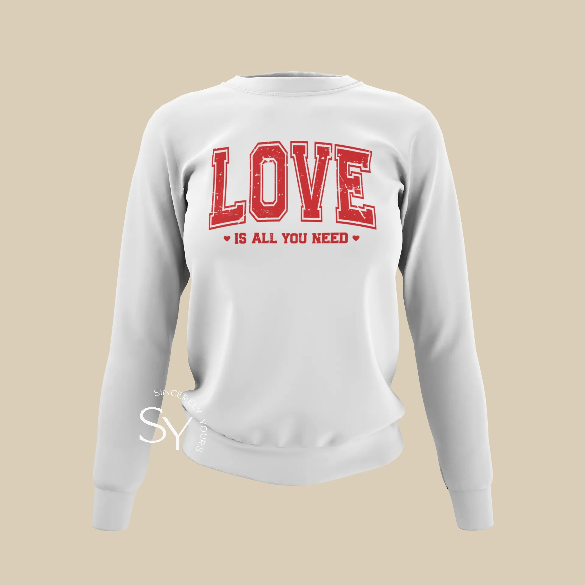 LOVE is all you need - Women Sweatshirts