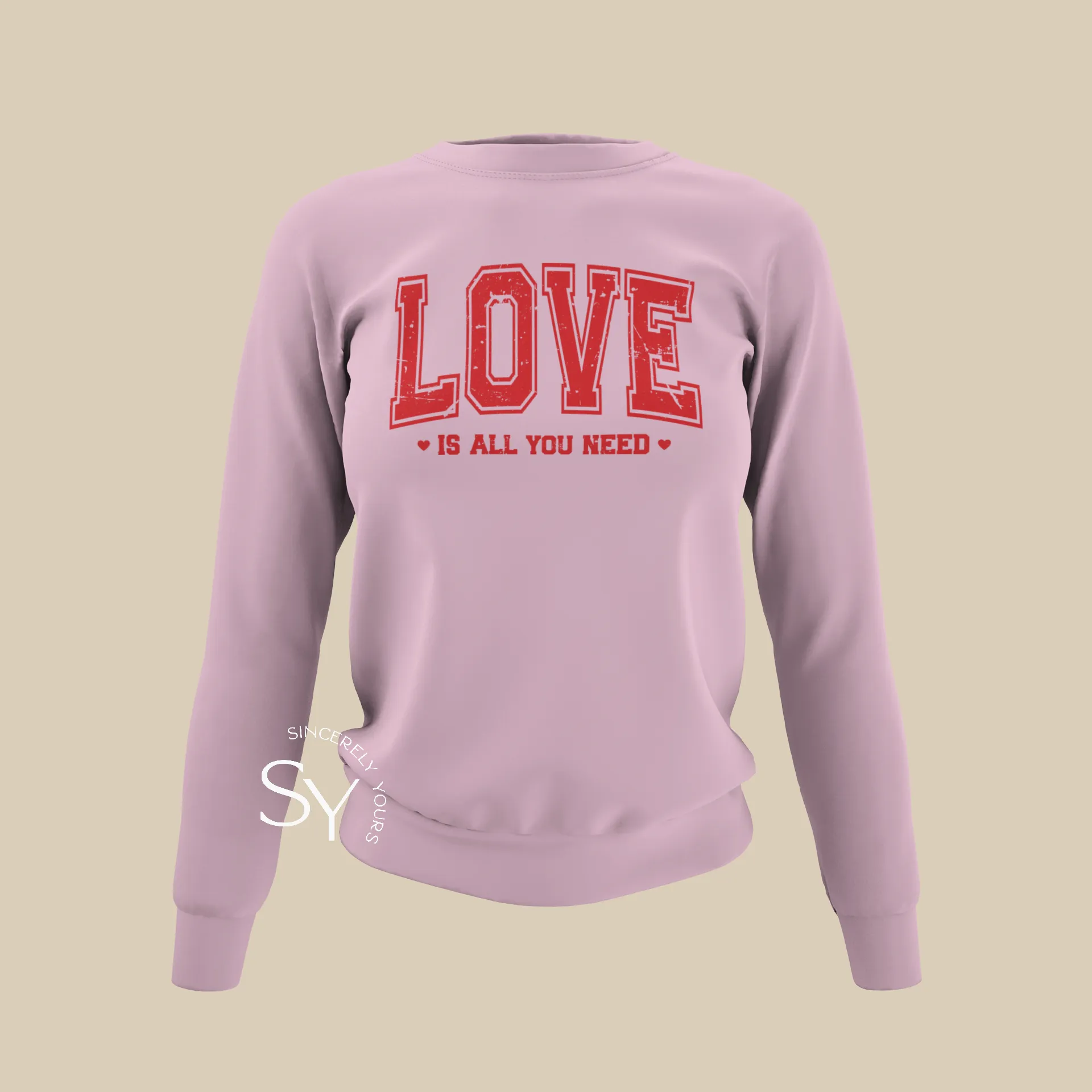 LOVE is all you need - Women Sweatshirts