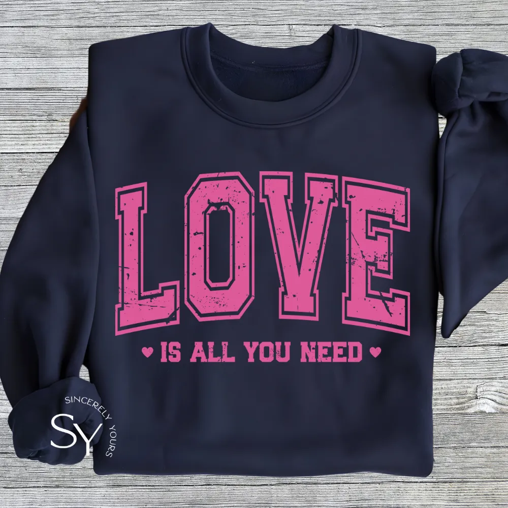 LOVE is all you need - Women Sweatshirts