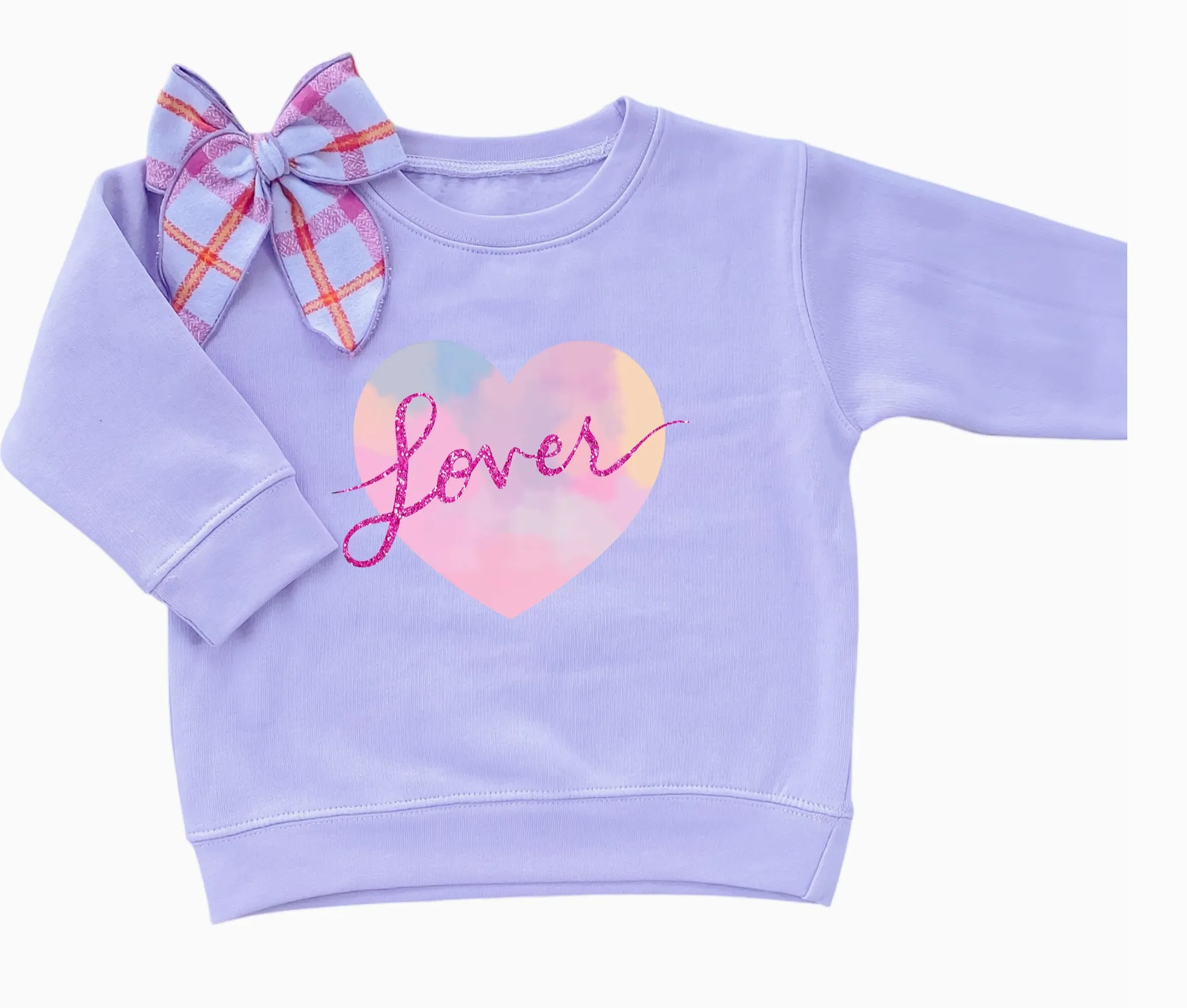 Lover | Girls Valentines Day Sweatshirt