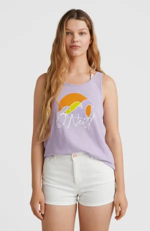 Luana Graphic Tanktop | Purple Rose