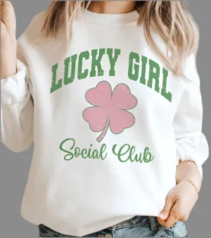 Lucky Girl Social Club Sweatshirt