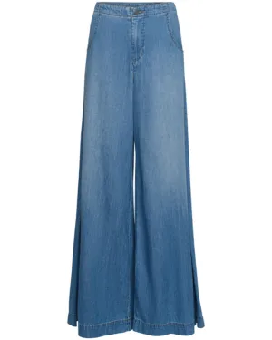 Lulu Wide Leg Jean in Vintage Wash