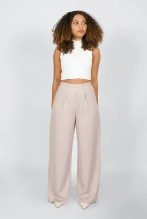 Lyocell Curvy Wide Leg Pants