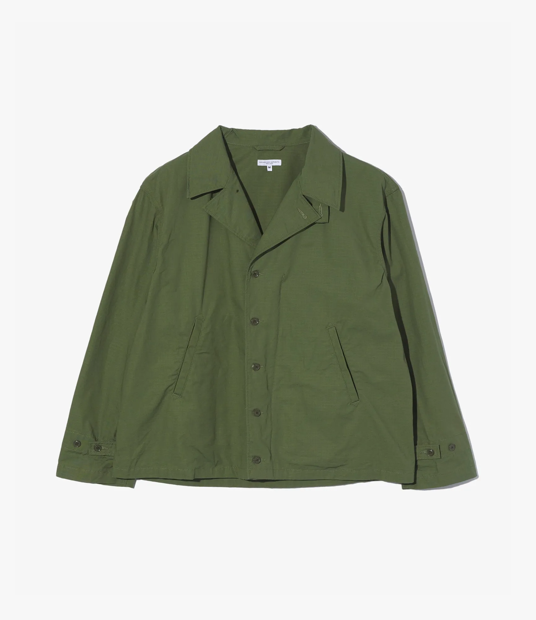 M41 Jacket – Olive Ripstop Cotton