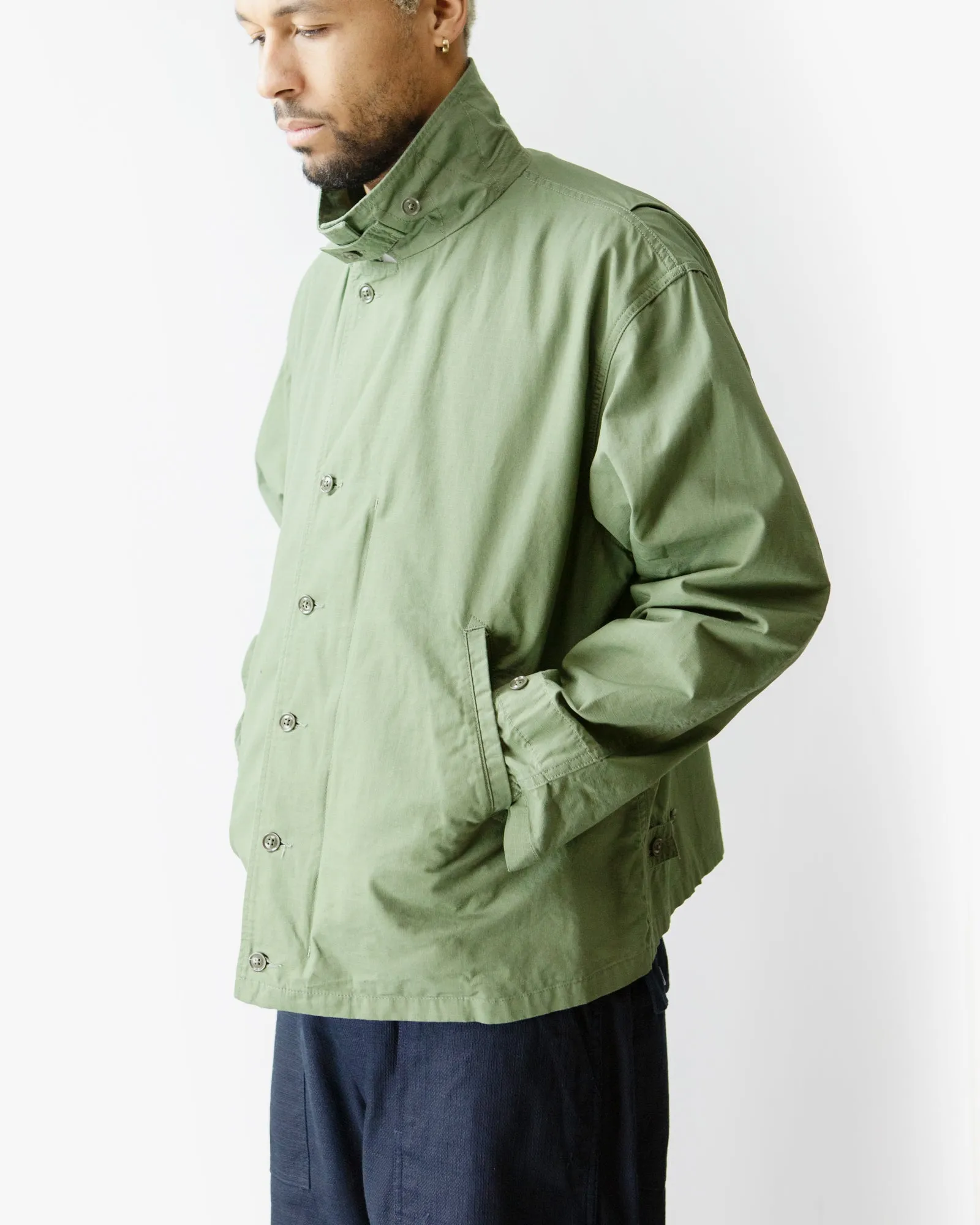 M41 Jacket – Olive Ripstop Cotton