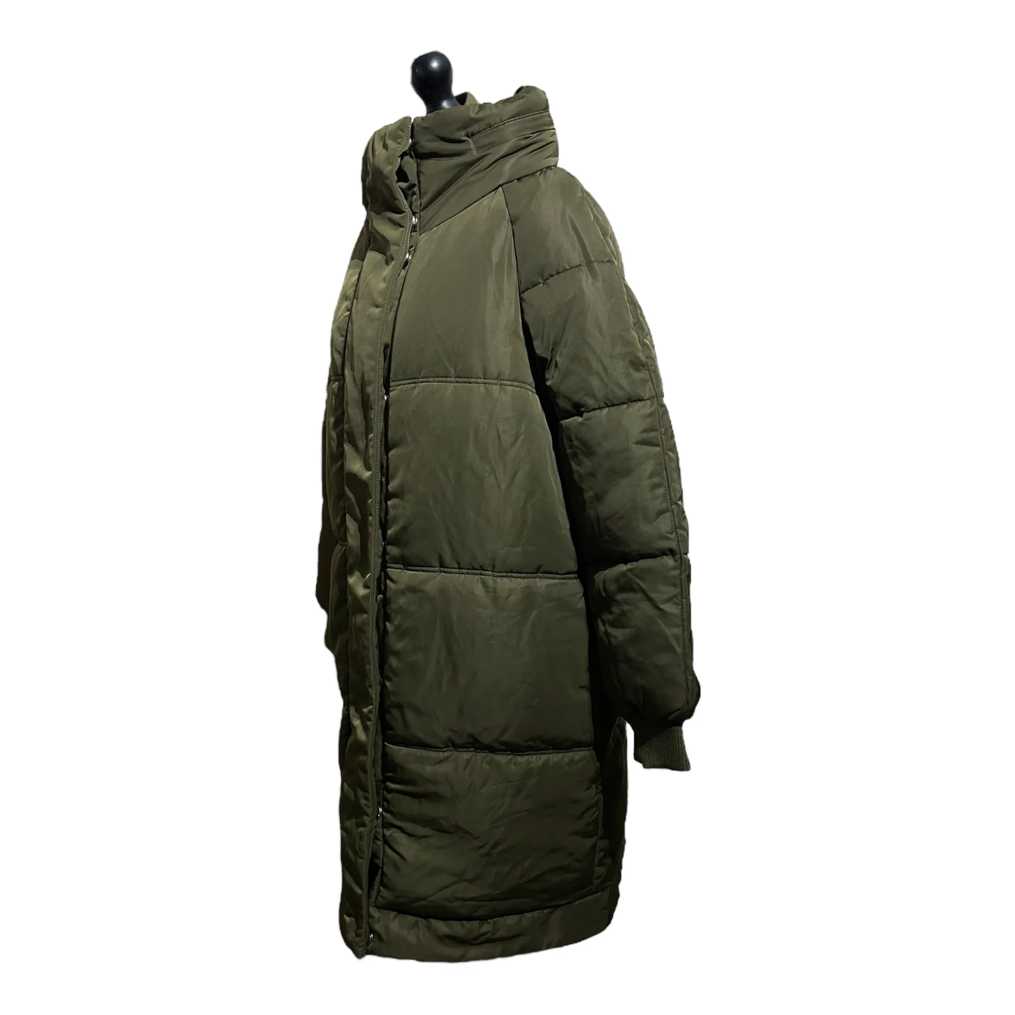 Maje Gombdun High-Neck Puffer Jacket