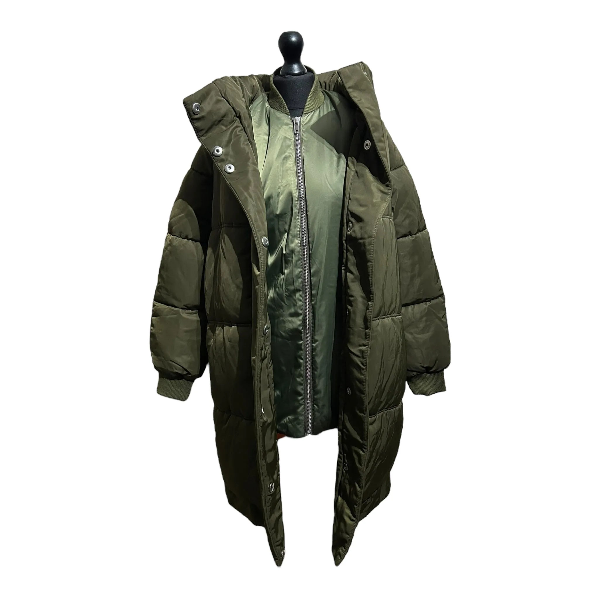 Maje Gombdun High-Neck Puffer Jacket