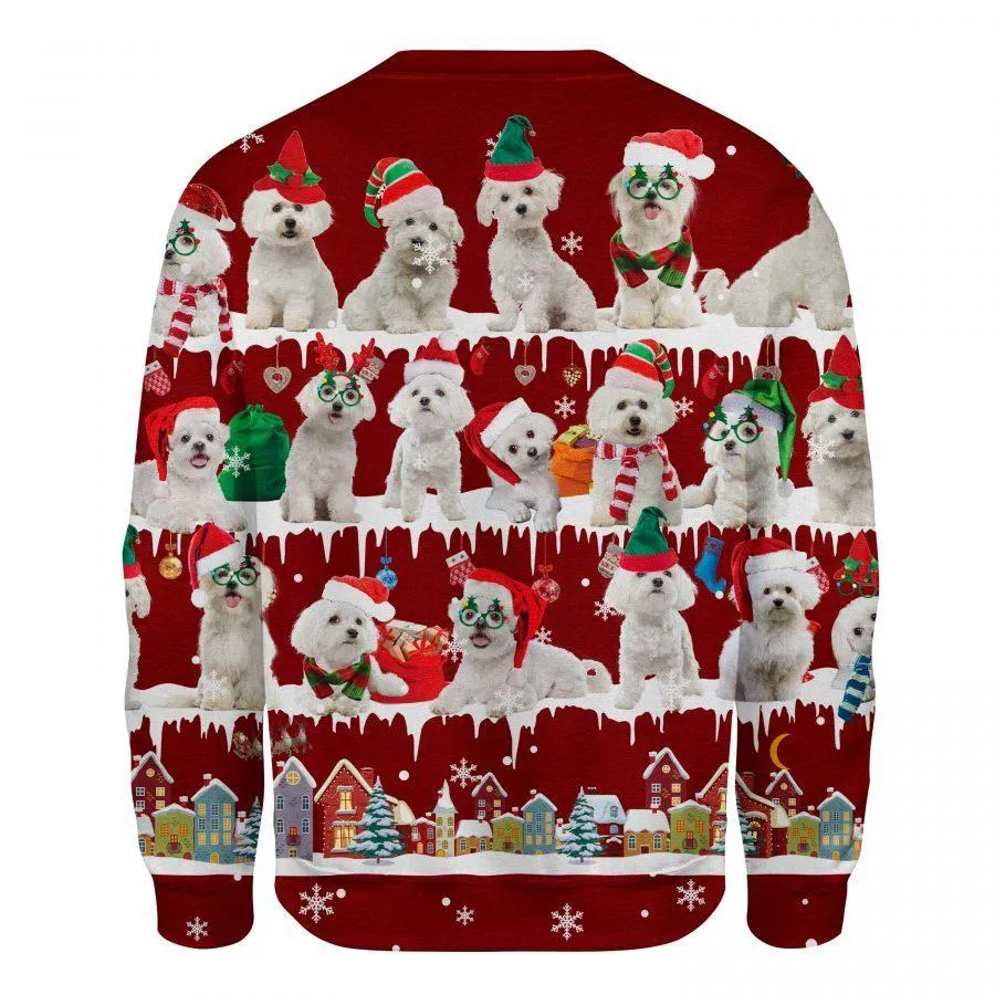 Maltese - Snow Christmas - Premium Sweatshirt