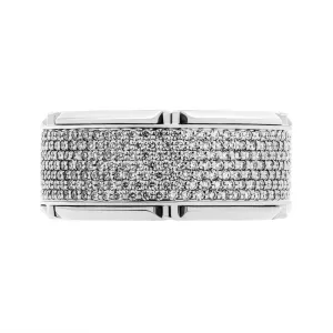 Man`s Pave Wedding Band