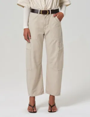 Marcelle Low Slung Cargo Pants, Burnished Quartz