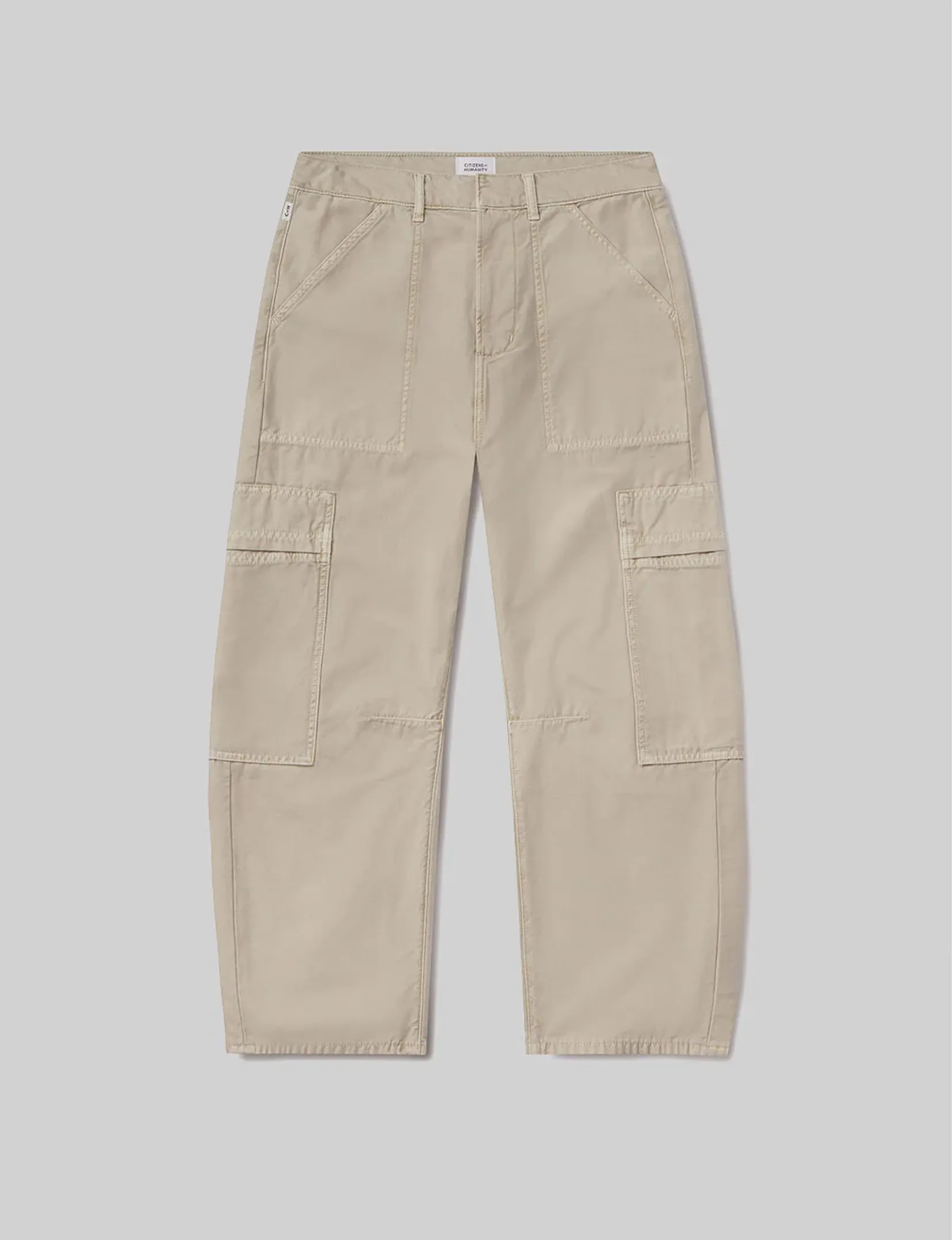 Marcelle Low Slung Cargo Pants, Burnished Quartz