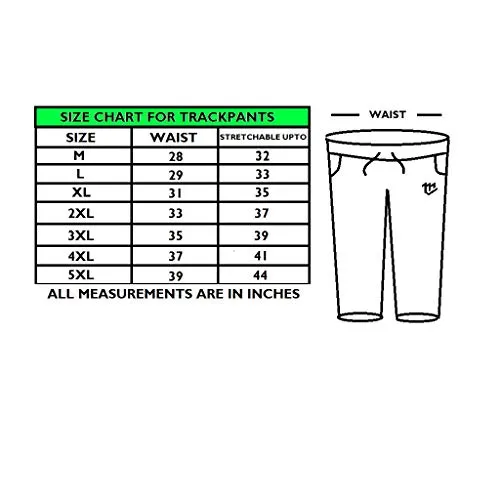MARK LOUIIS Men's Regular Fit Track pants(ML-BSL-1101_Off-White_X-Large)
