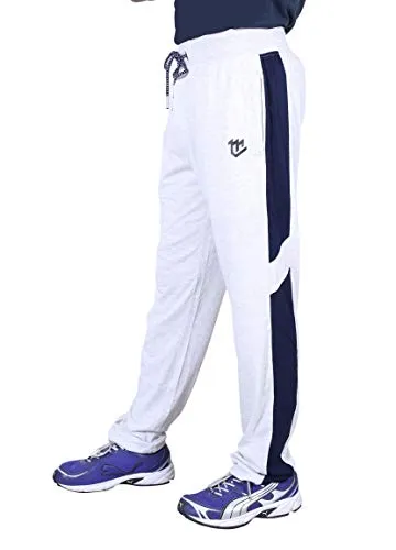 MARK LOUIIS Men's Regular Fit Track pants(ML-BSL-1101_Off-White_X-Large)