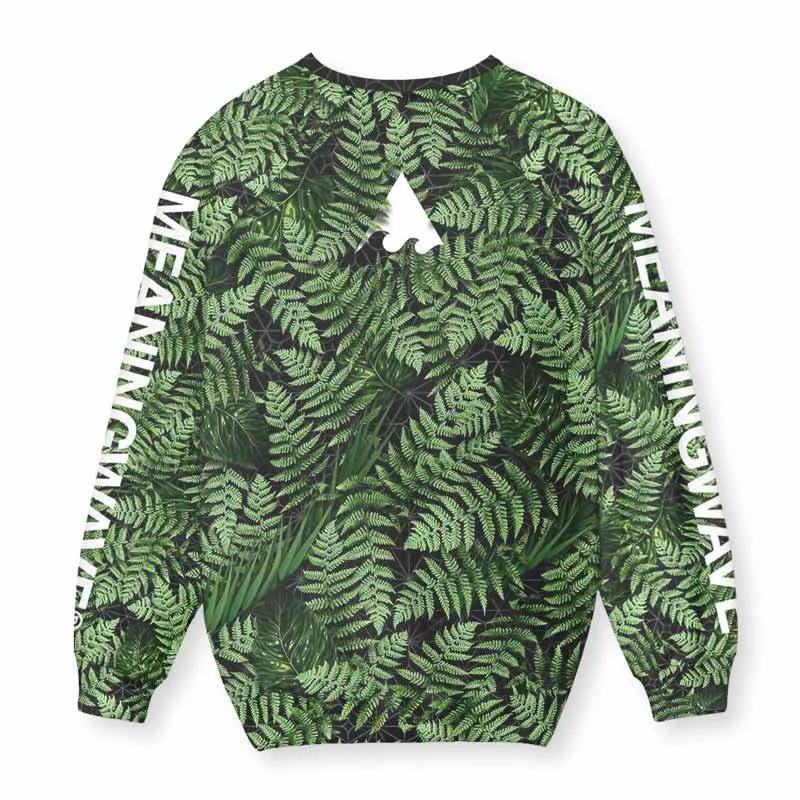 MEANINGWAVE AESTHETIC FERN Sweatshirt