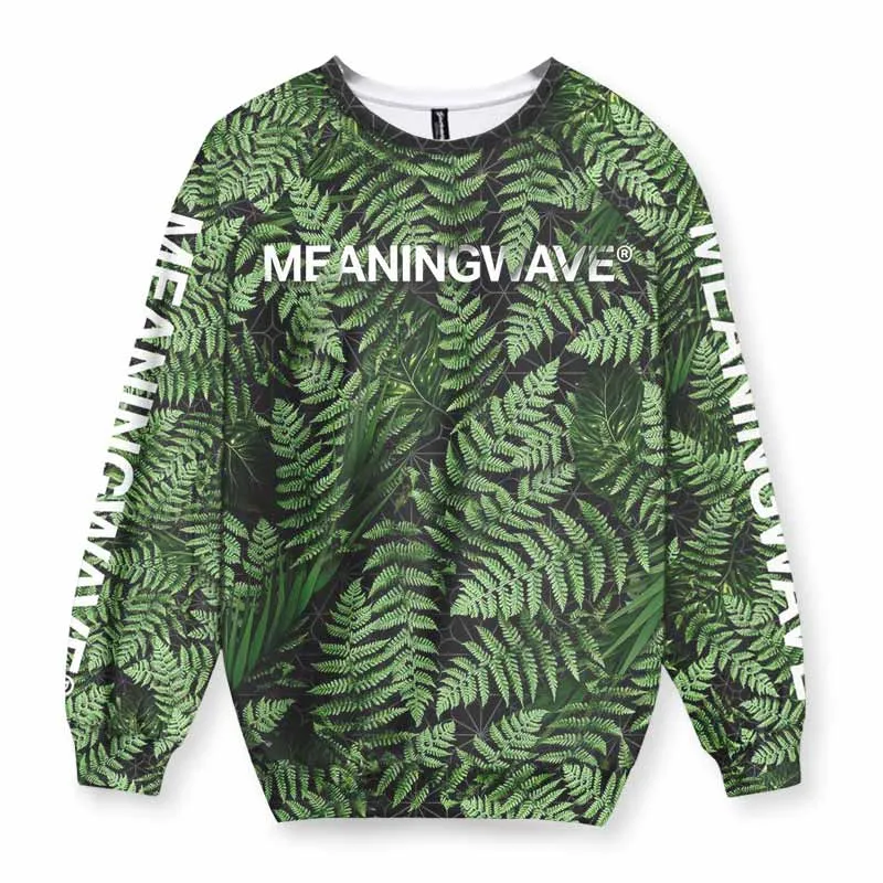 MEANINGWAVE AESTHETIC FERN Sweatshirt