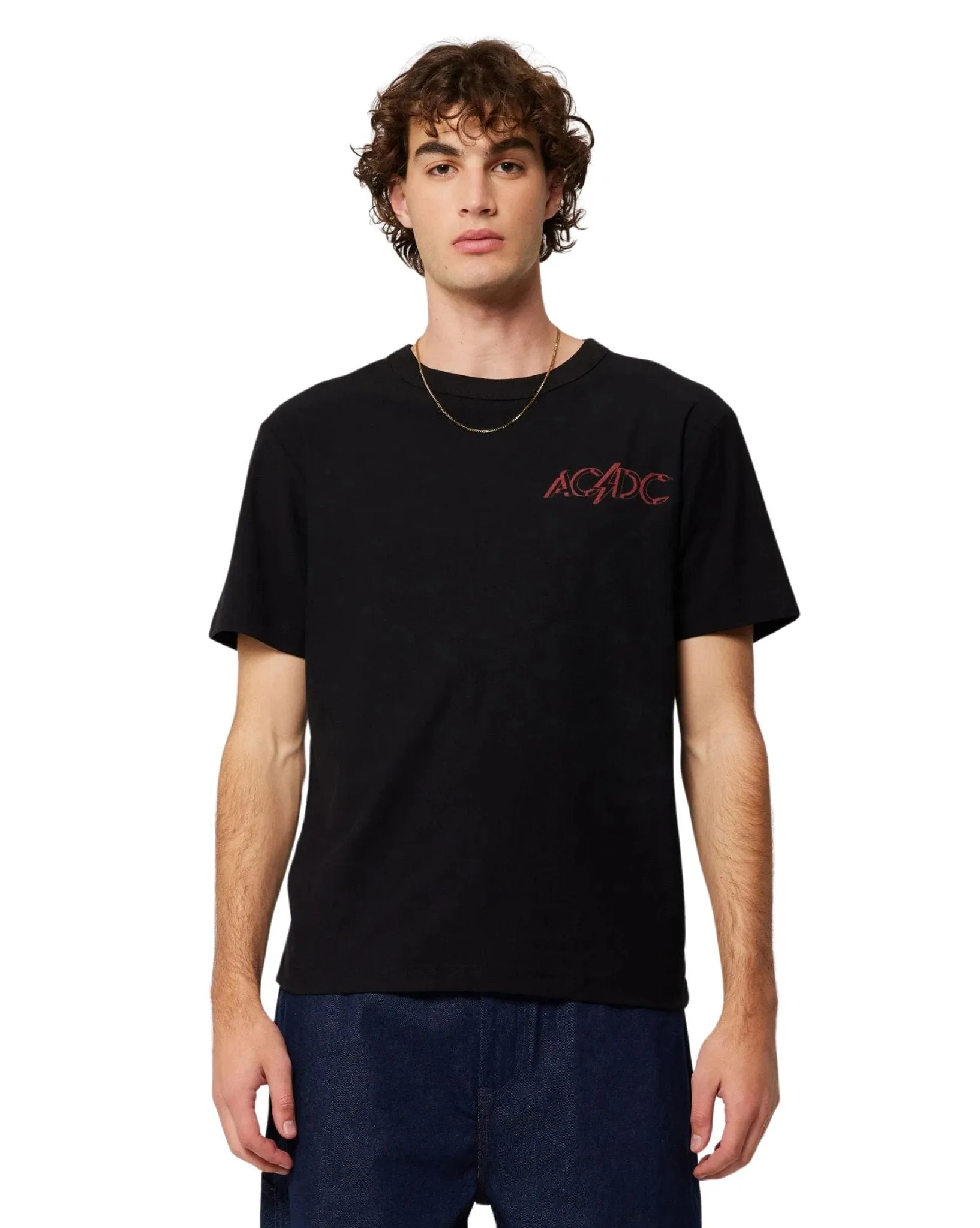 Mens Lightning Logo Tee - Black