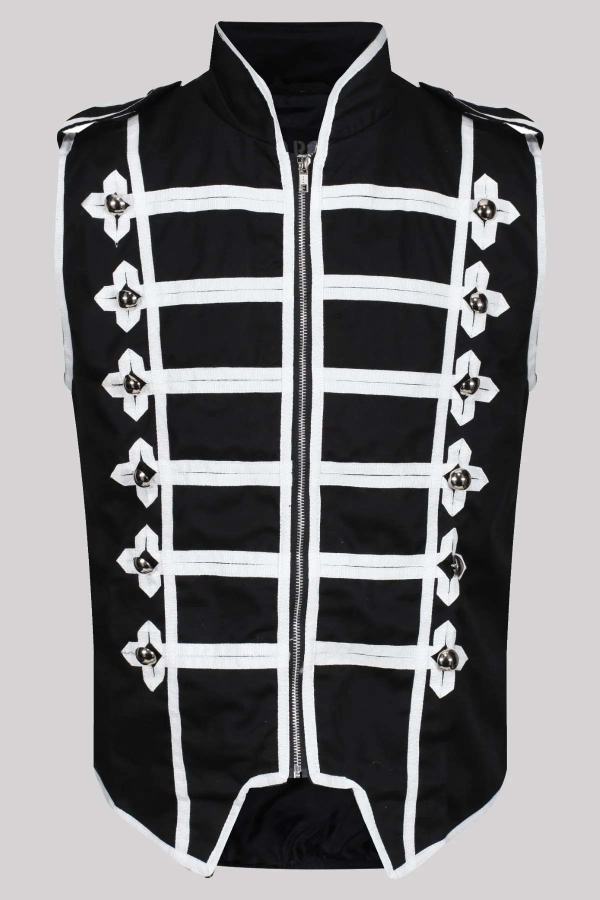 Men's Marching Band Sleeveless Drummer Parade Jacket