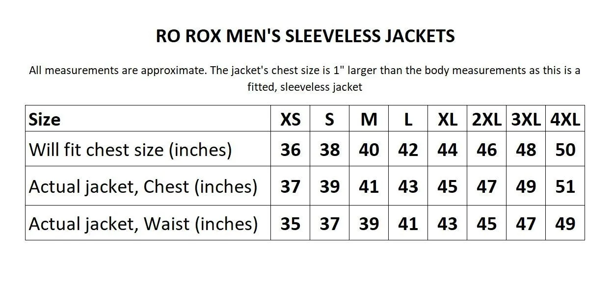 Men's Marching Band Sleeveless Drummer Parade Jacket