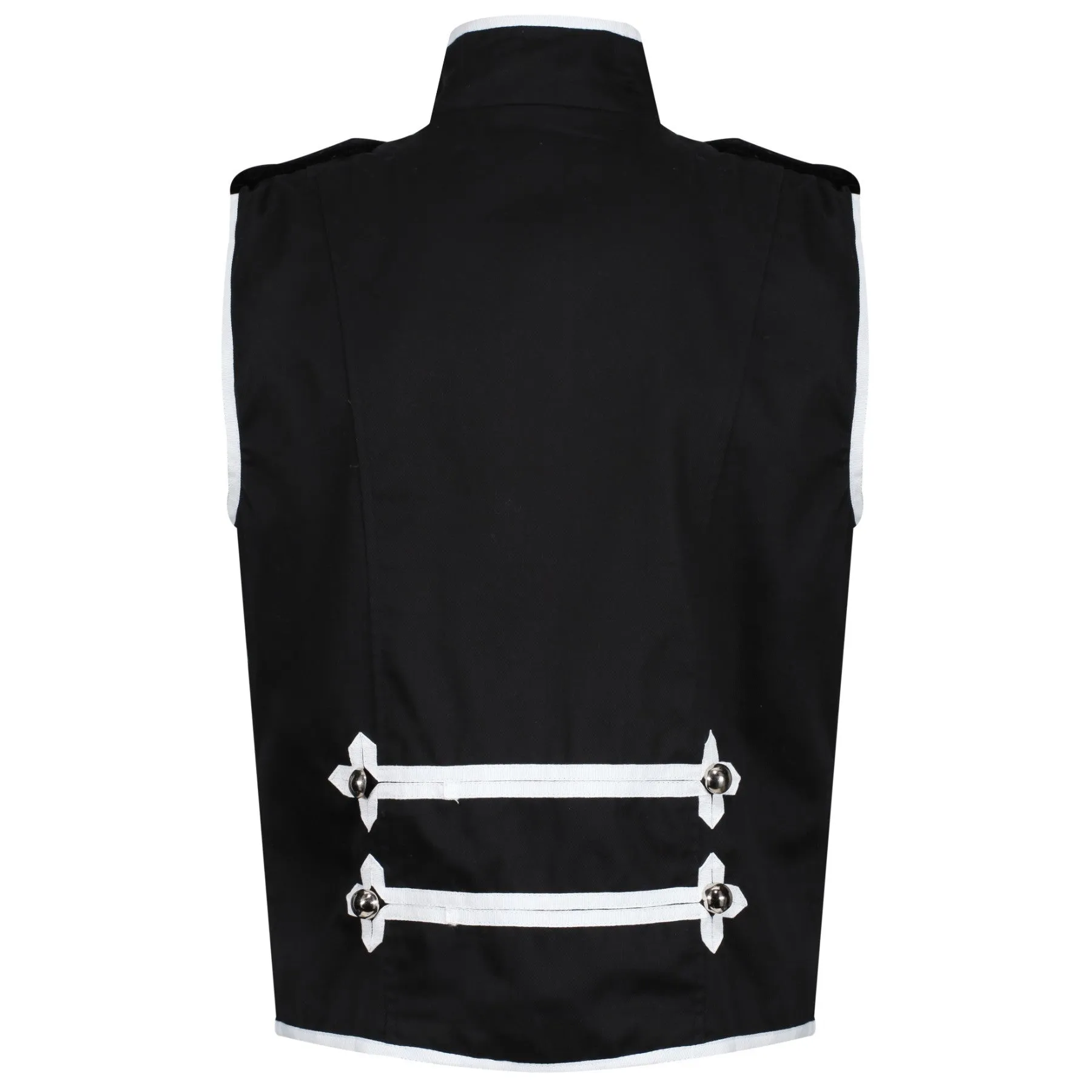 Men's Marching Band Sleeveless Drummer Parade Jacket