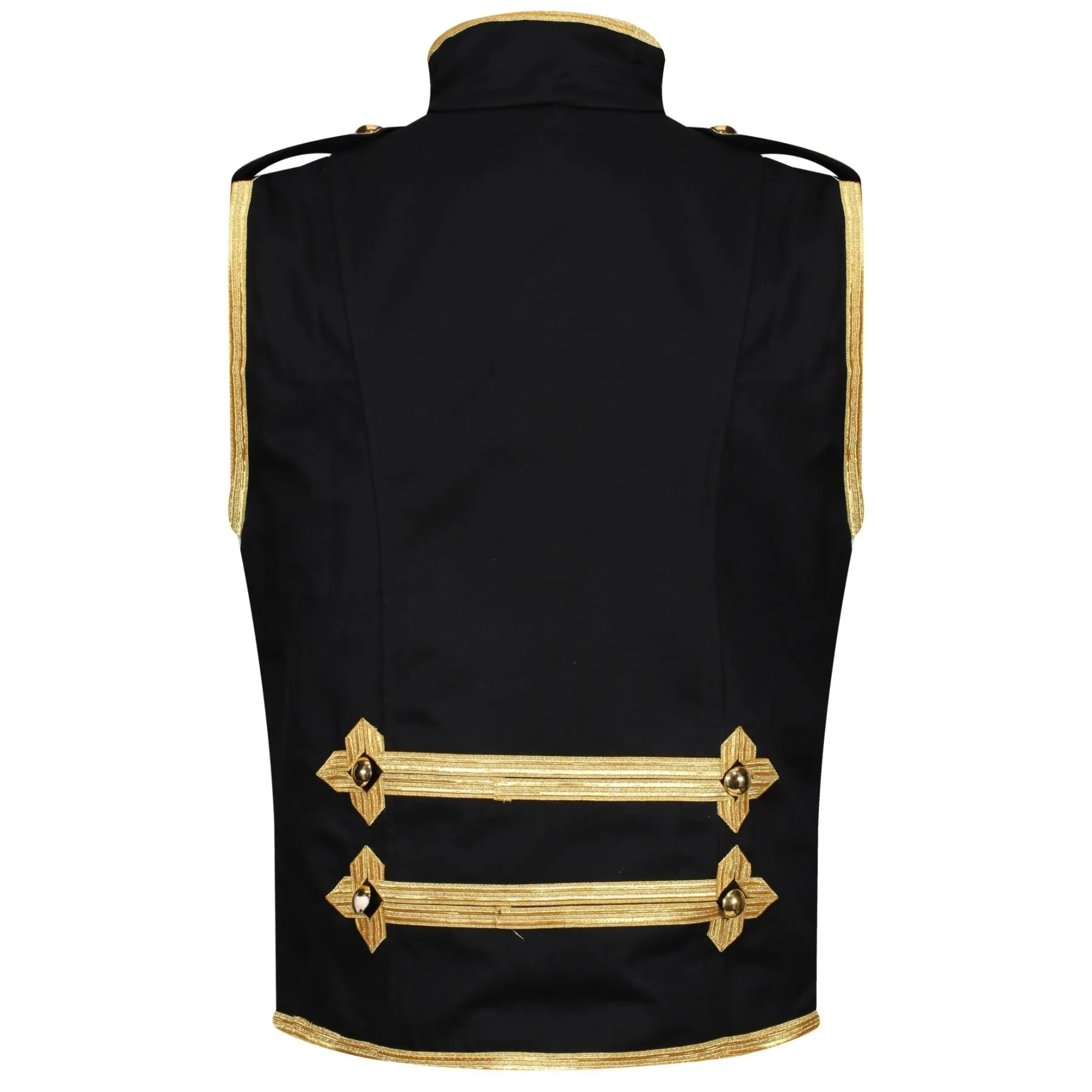 Men's Marching Band Sleeveless Drummer Parade Jacket