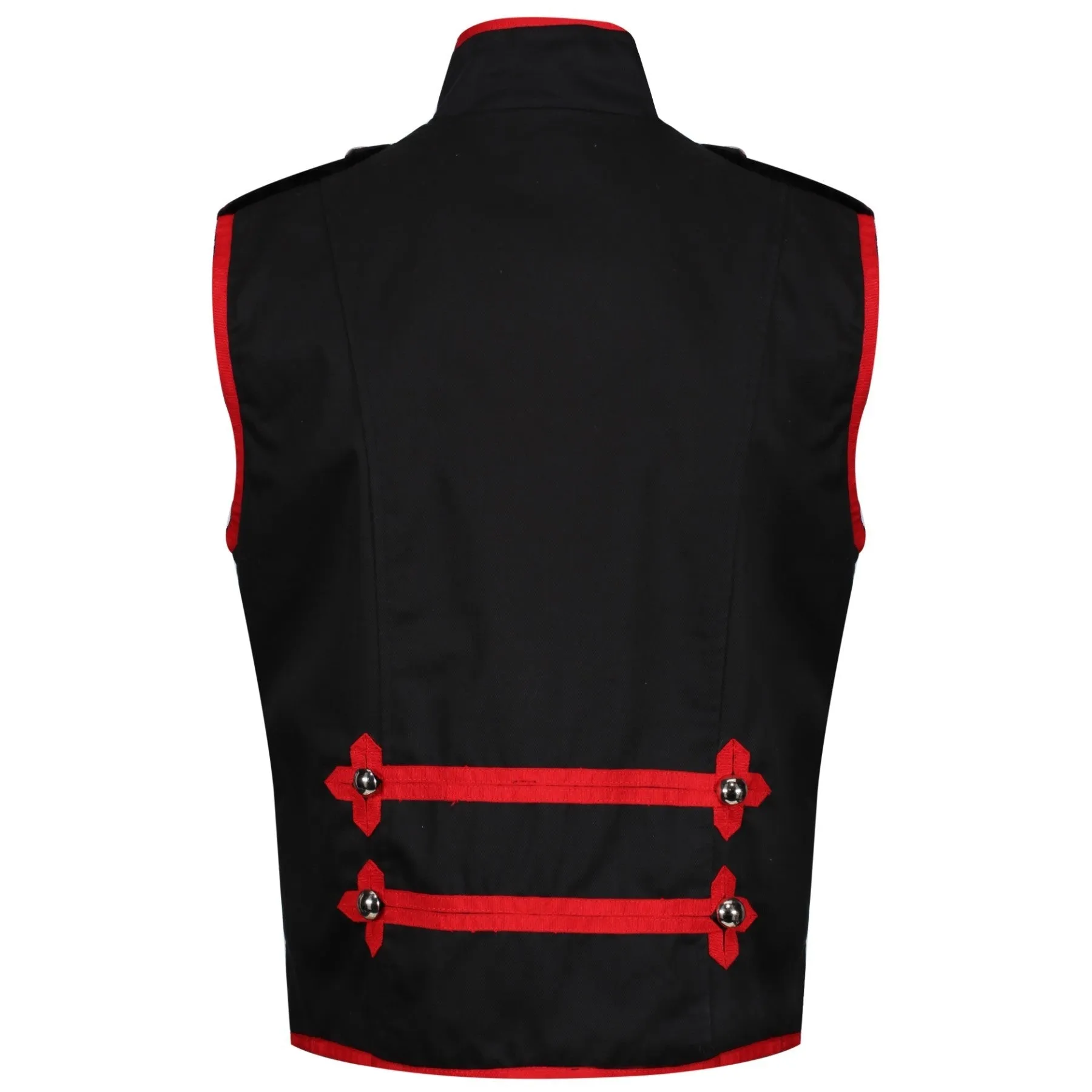 Men's Marching Band Sleeveless Drummer Parade Jacket