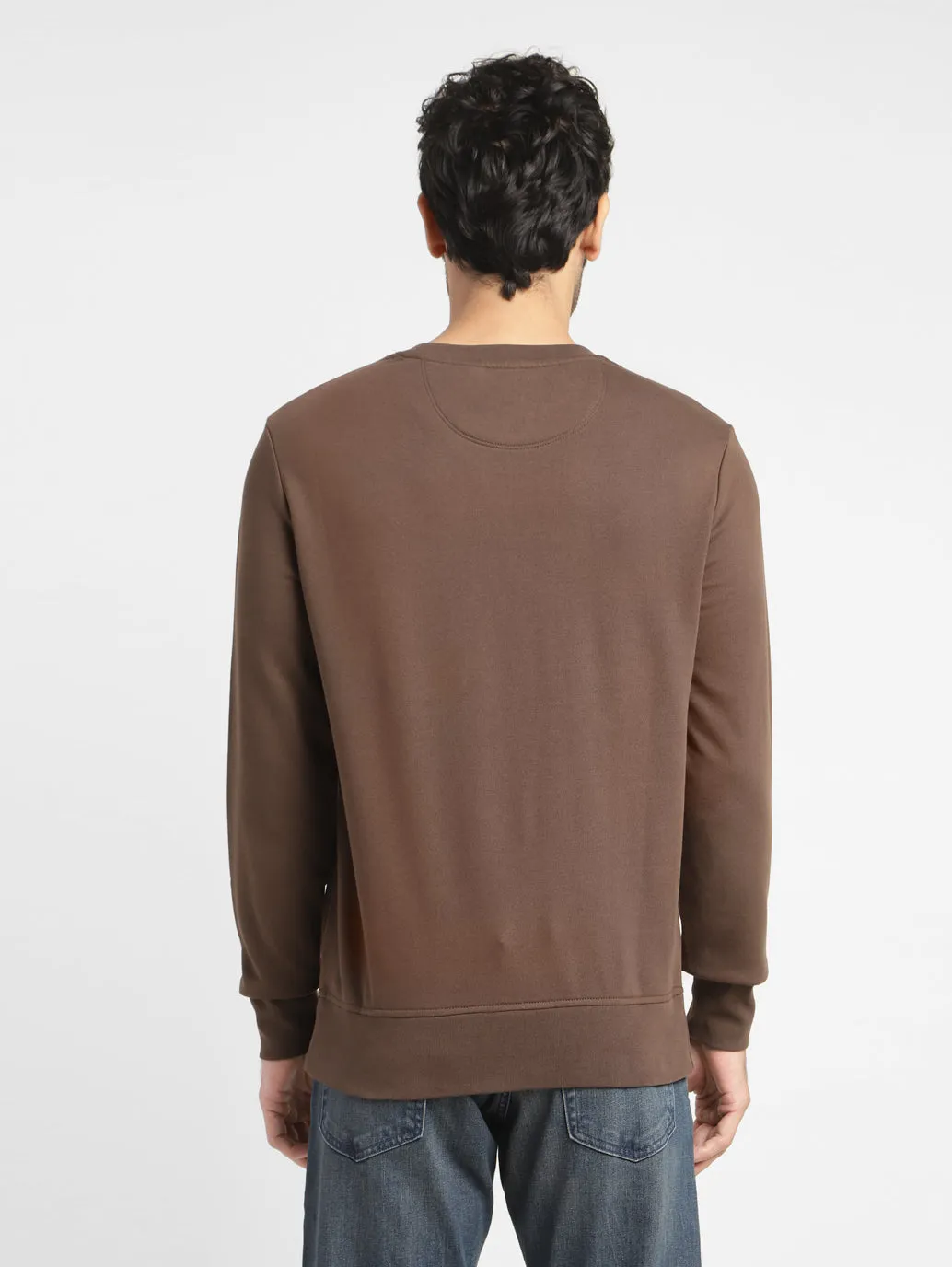 Men's Printed Crew Neck Sweatshirt