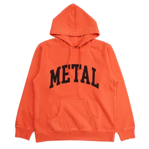 METAL HOODIE - ACID DYE ORANGE