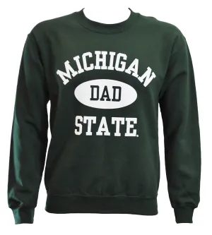 Michigan State University Spartans Family Crewnecks: Mom, Dad, Grandma, Grandpa