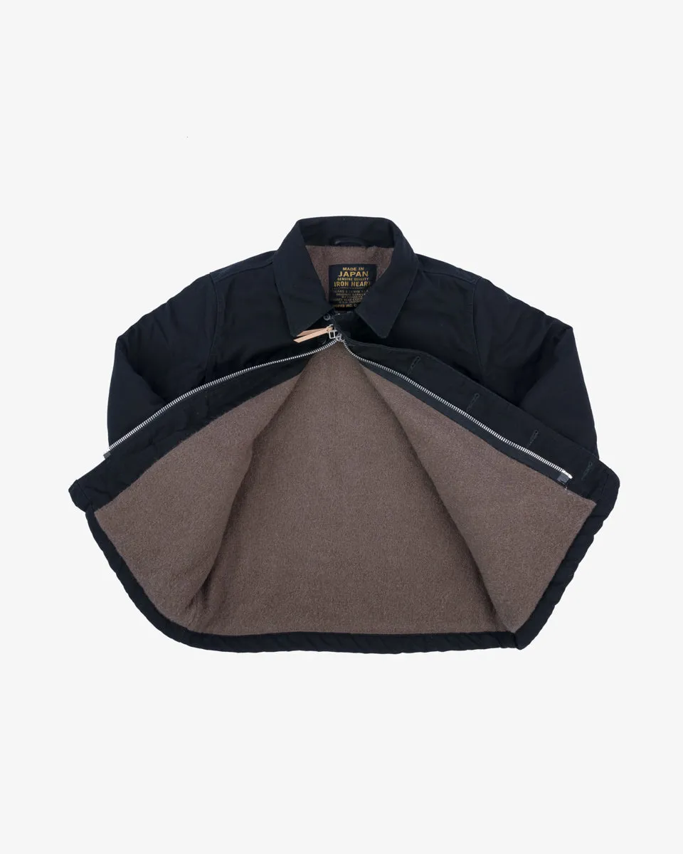 Military Serge A2 Deck Jacket - Black