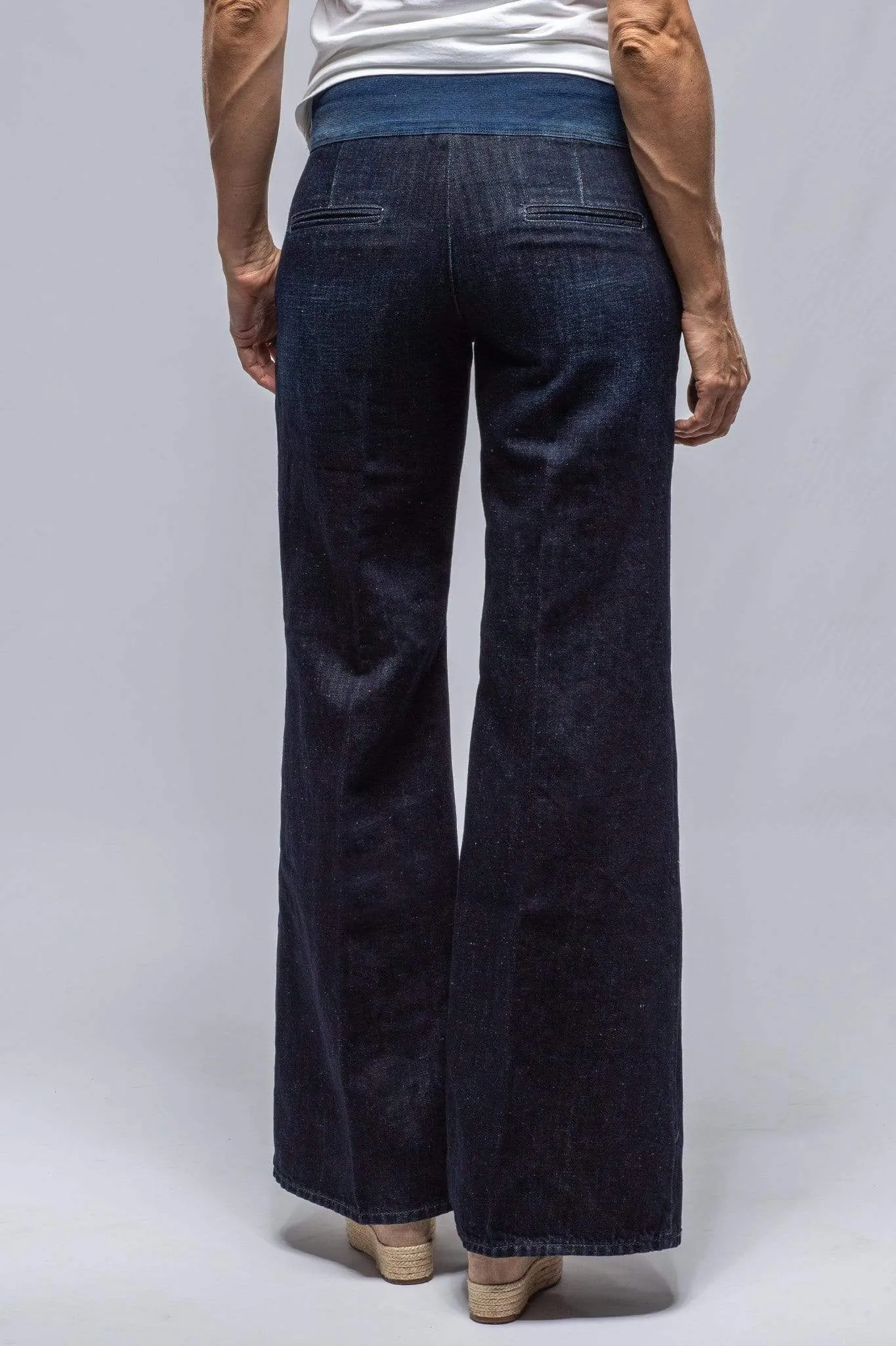 Mira Raw Denim Wide Leg Jean