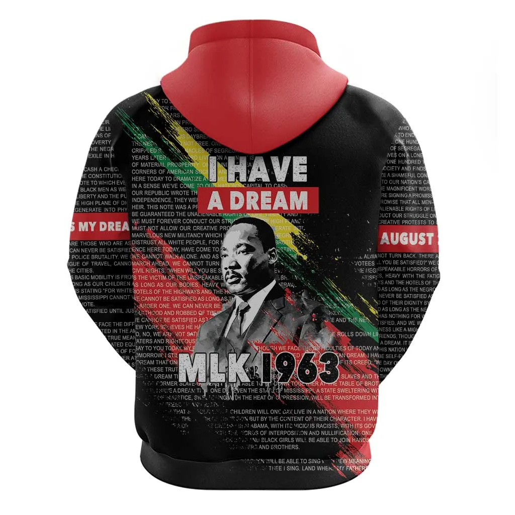 MLK Honoring The Legacy Zip Hoodie Black Version LT05