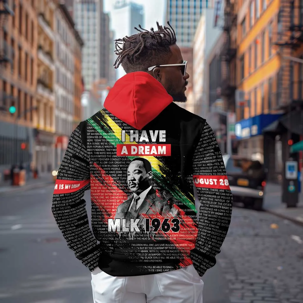 MLK Honoring The Legacy Zip Hoodie Black Version LT05