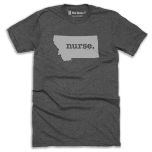 Montana Nurse Home T-Shirt