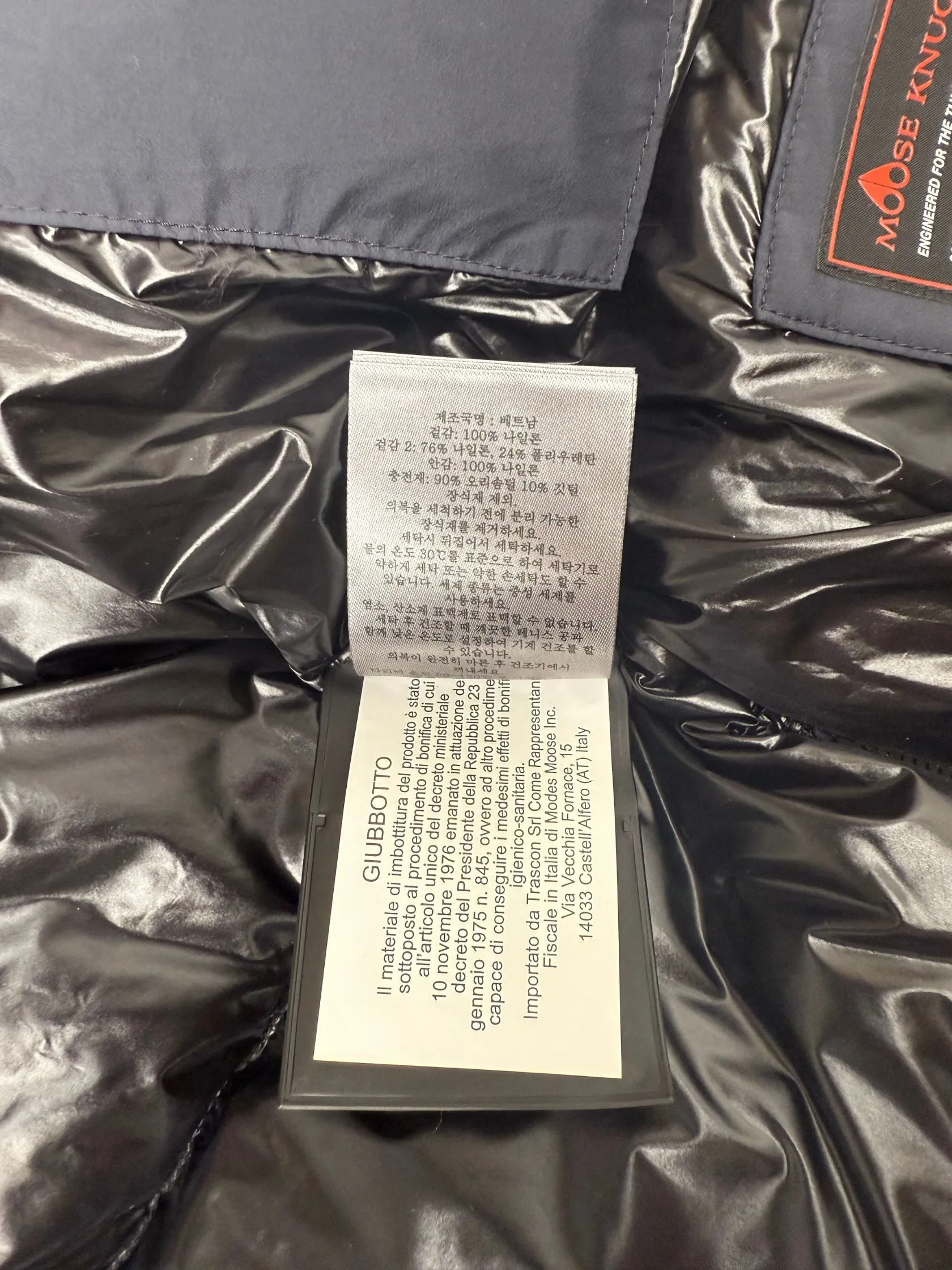 Moose Knuckles Everest 3Q Puffer - Navy