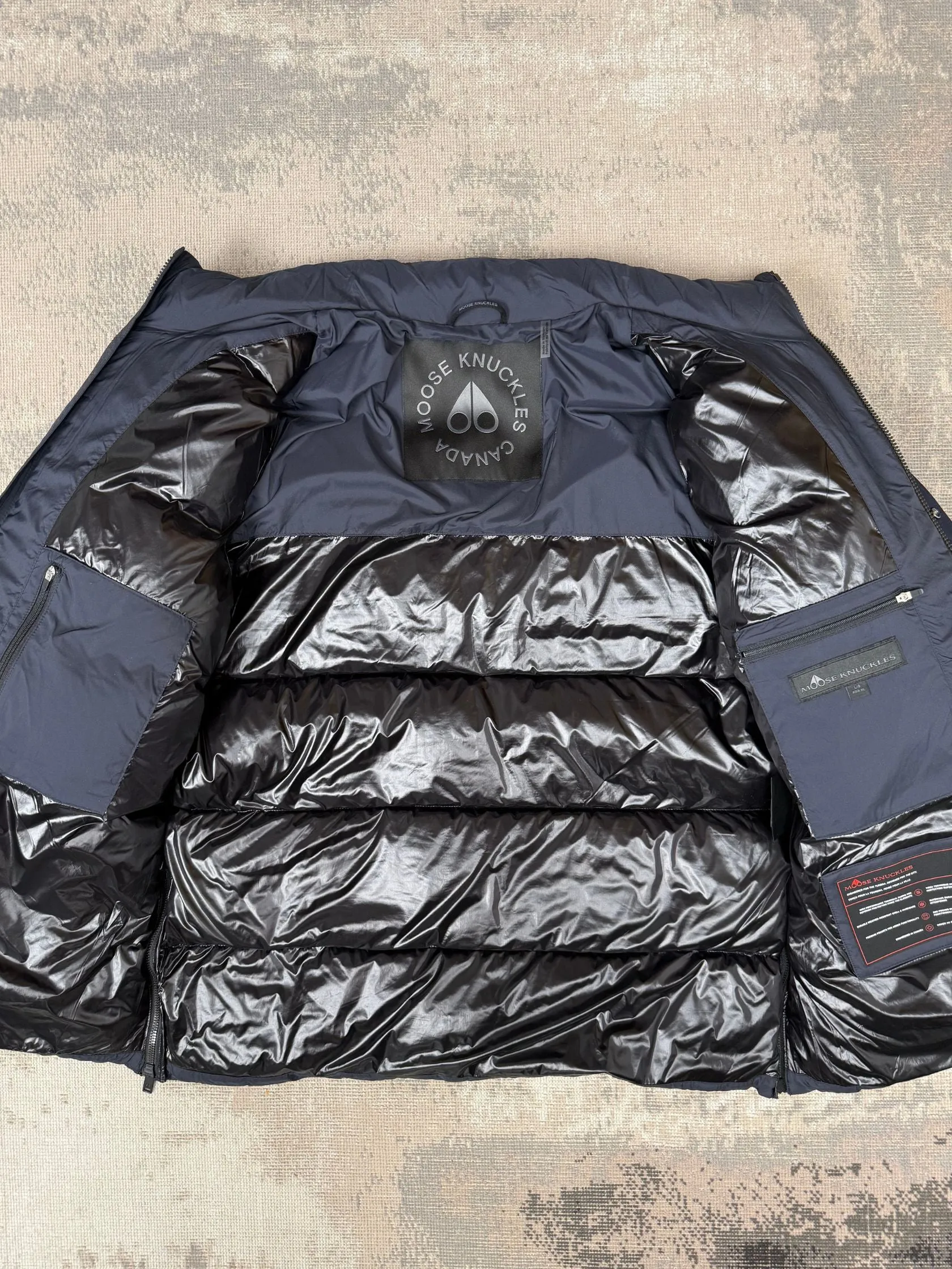Moose Knuckles Everest 3Q Puffer - Navy