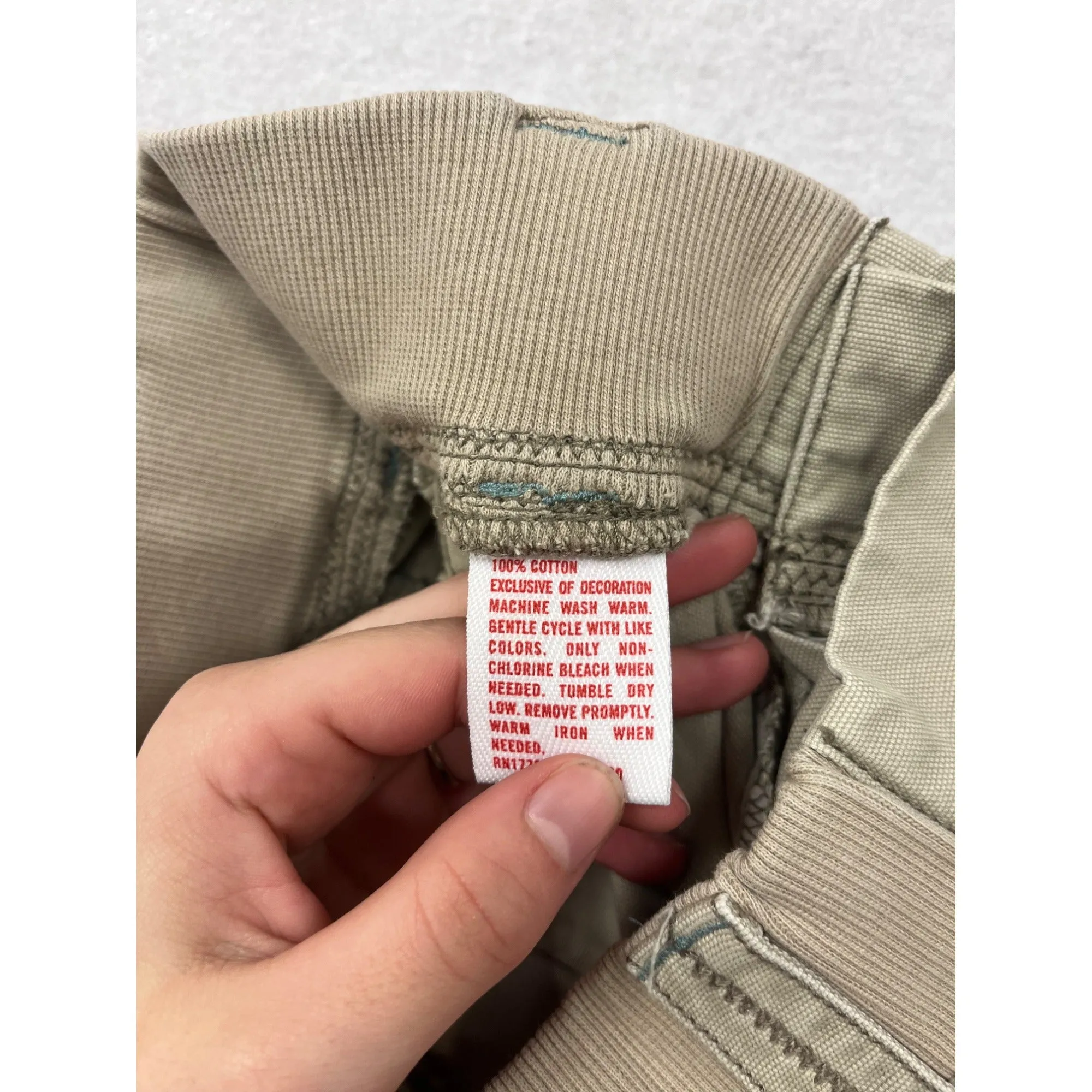 Mossimo Womens Low Rise Relaxed Cargo Pants Size 3 #8260